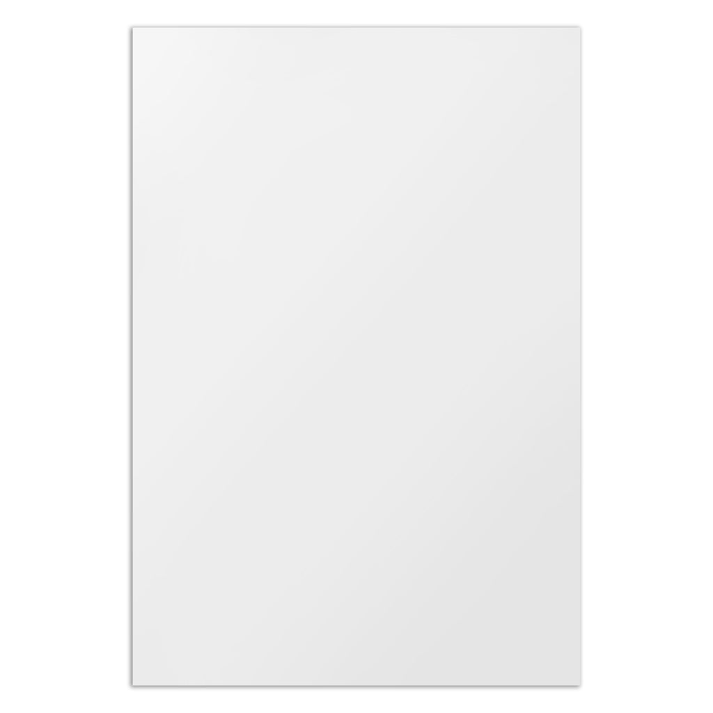 SIDECAR PLASTIC SHEET COVER WHITE UNIVERSAL FITMENT - 1000mm x 680mm x 2mm