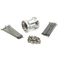 ENVY SIDECAR OUTFIT HUB WITH 16'' SPOKE SET KIT SILVER