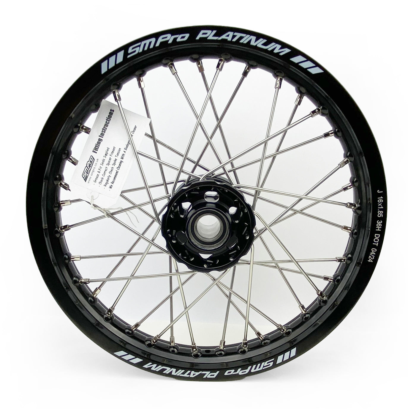 16'' TAGZ SM PRO SIDECAR WHEEL 16 x 1.85 36