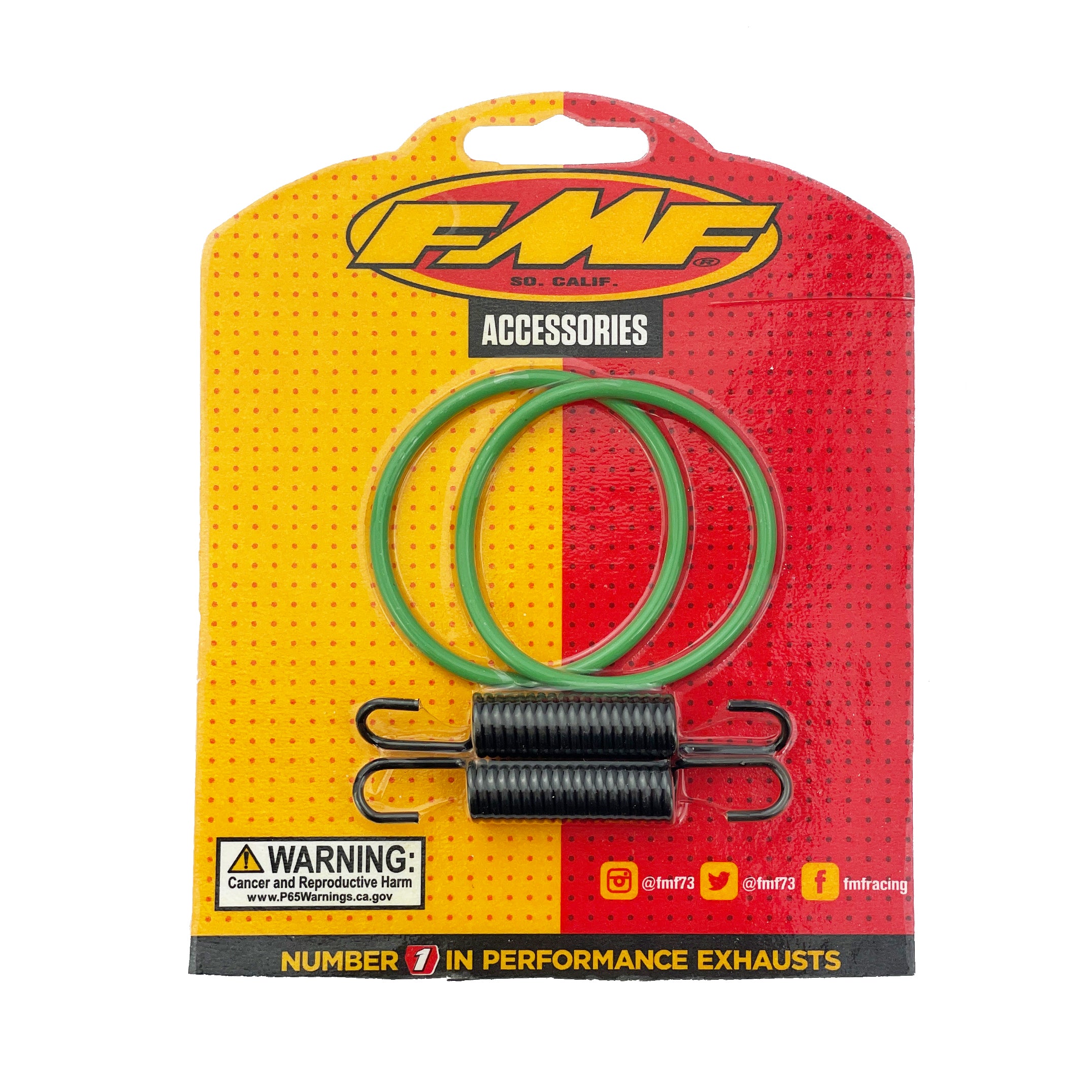 Exhaust Pipe Spring & O-Ring Kit 88-04 Kawasaki KX 250 500 - FMF 011312