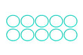 EXHAUST PIPE O-RING 44 x 3 mm (PACK OF 10) BETA GAS GAS HUSQVARNA KTM SHERCO 0770440030