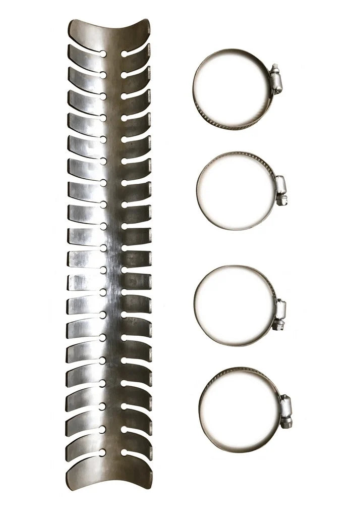 HEADER PIPE GUARD STAINLESS STEEL UNIVERSAL 4-STROKE, 869 RICOCHET