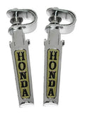 FOOT PEG SET CHROME HONDA EMGO 50-85401