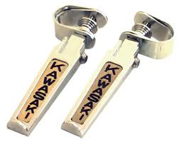FOOT PEG SET CHROME KAWASAKI EMGO 50-85402