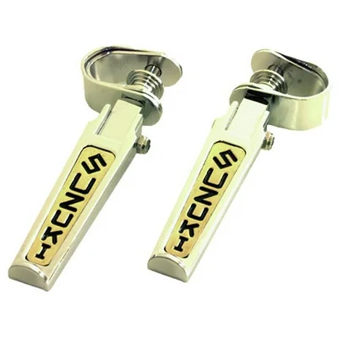 FOOT PEG SET CHROME SUZUKI