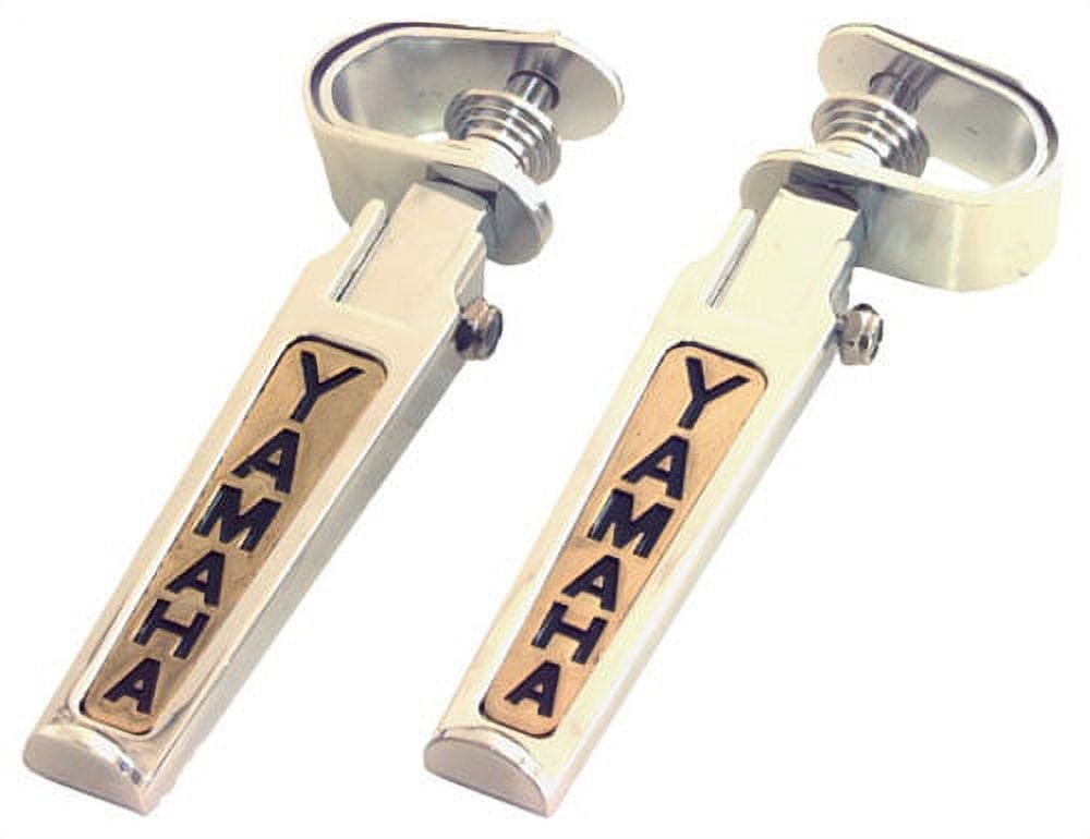 FOOT PEG SET CHROME YAMAHA