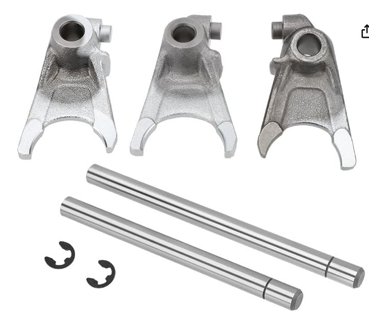 Transmission Shifter Shift forks & Guide Kit Yamaha Banshee 350 YFZ350 1987 - 2006 RZ350 2GU-18511-00-00