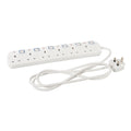 POWERMASTER 6 GANG EXTENSION LEAD SWITCHED, 2M