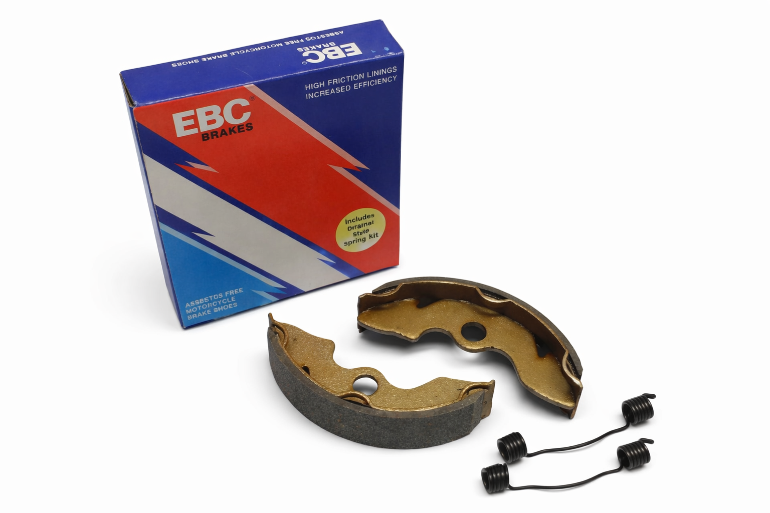 BRAKE SHOES SET HONDA TRX 200 250 300 EBC H345