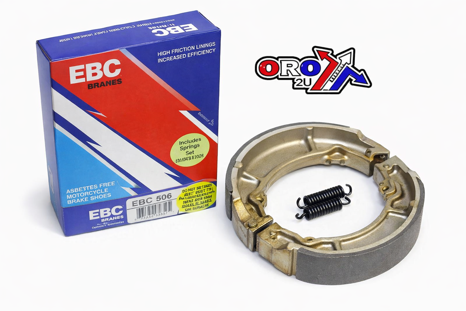 BRAKE SHOES YAMAHA EBC Y506