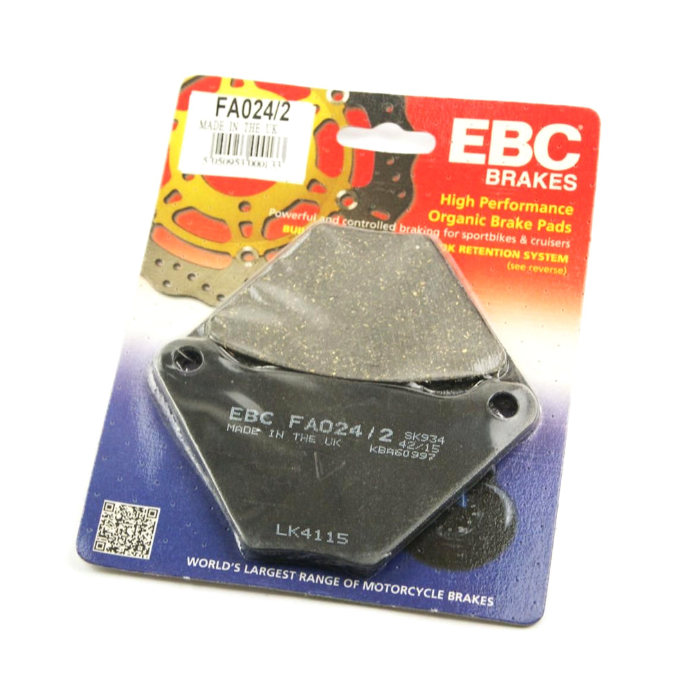 BRAKE PADS SEMI-METAL HARLEY DAVIDSON EBC FA024/2