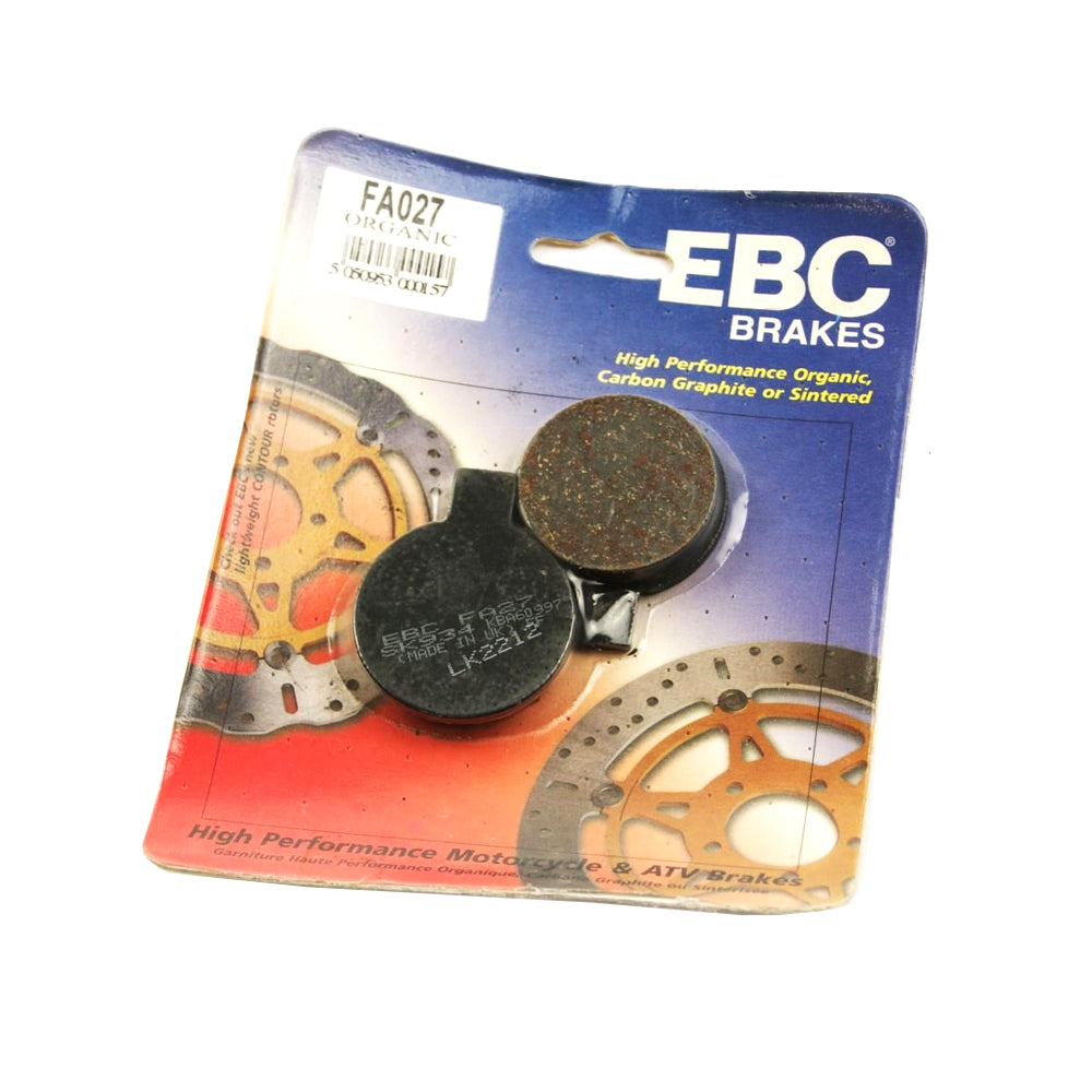 BRAKE PADS SEMI-METAL EBC FA027
