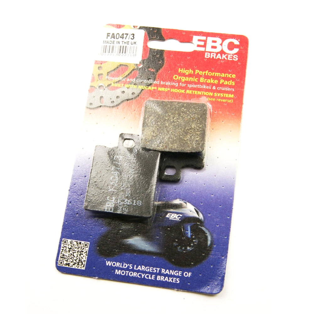BRAKE PADS 9.3mm HONDA EBC FA047/3