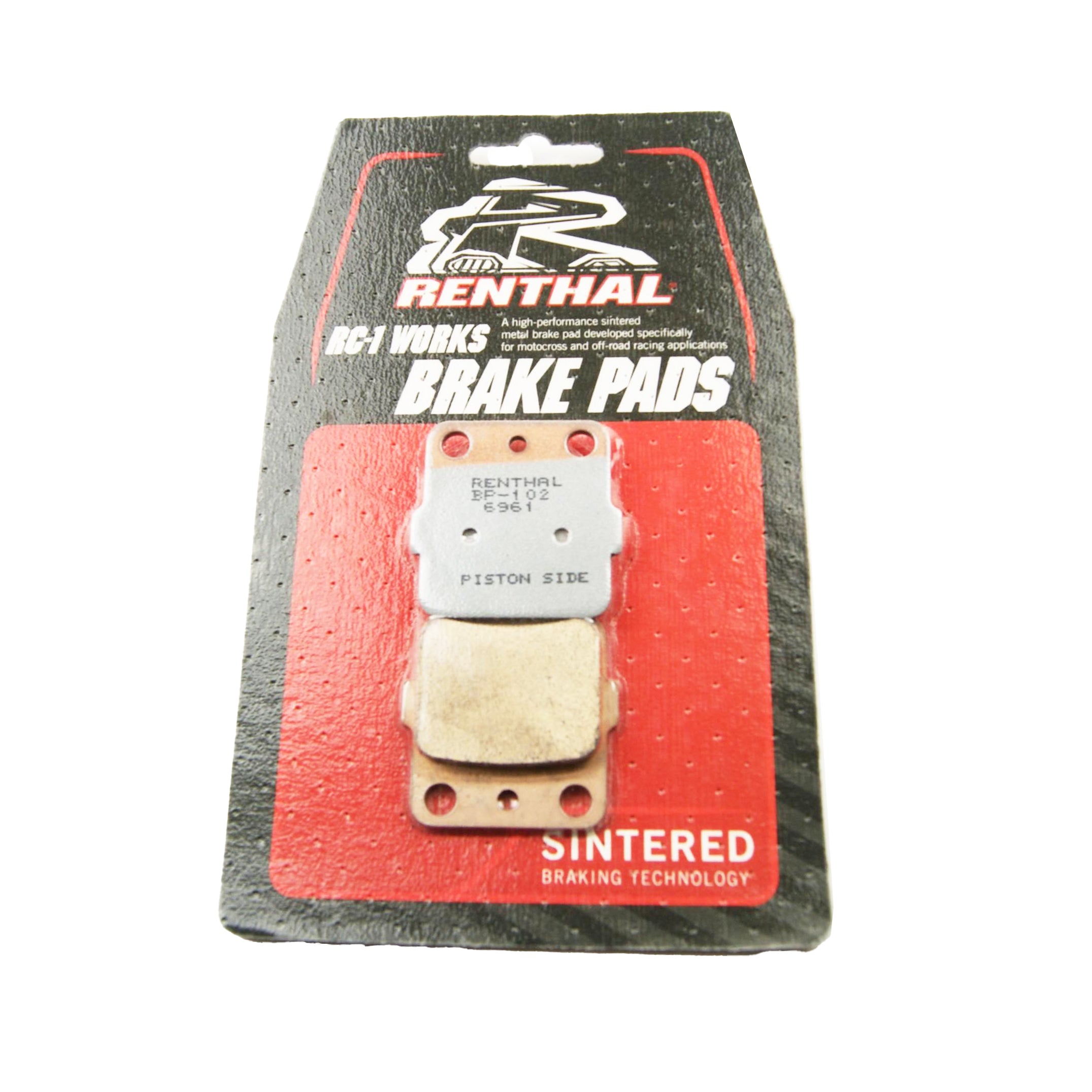 BRAKE PADS SINTERED RC-1, RENTHAL BP-102, BP102 WORKS, 39-084