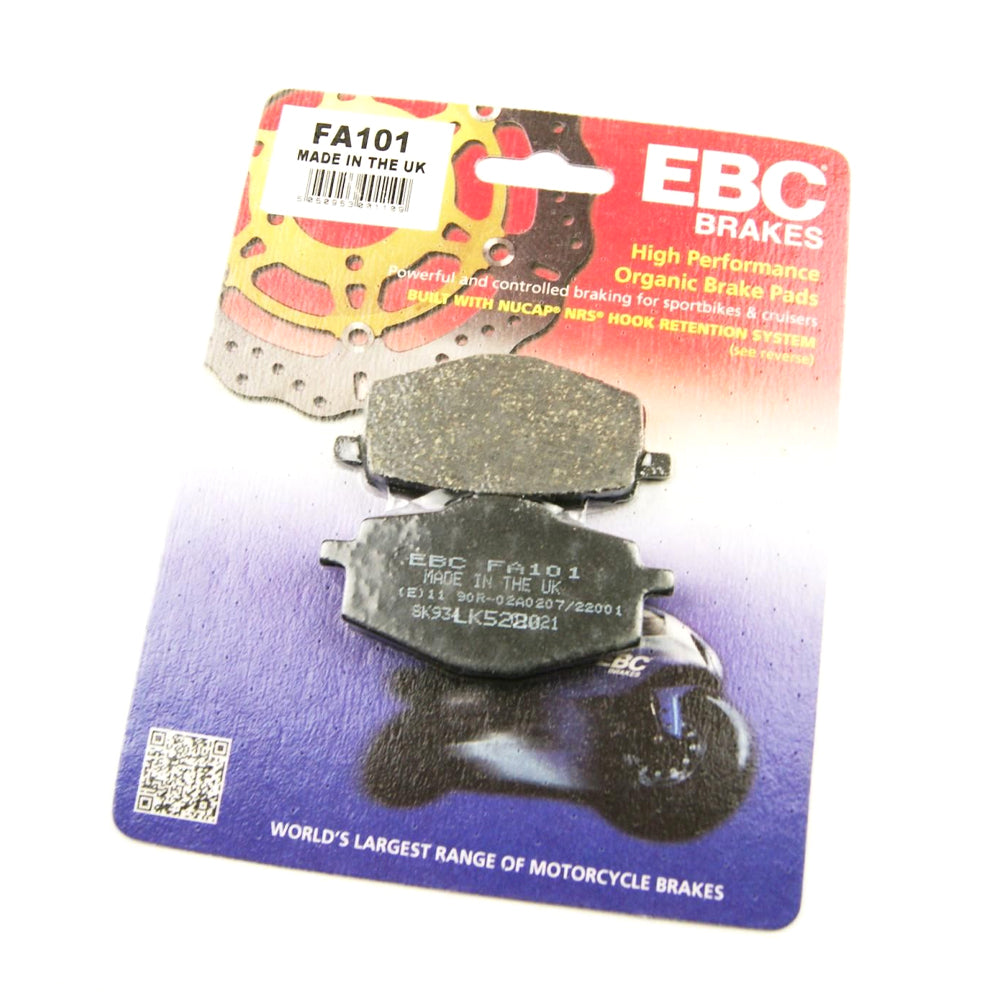 BRAKE PADS SEMI FA101 EBC