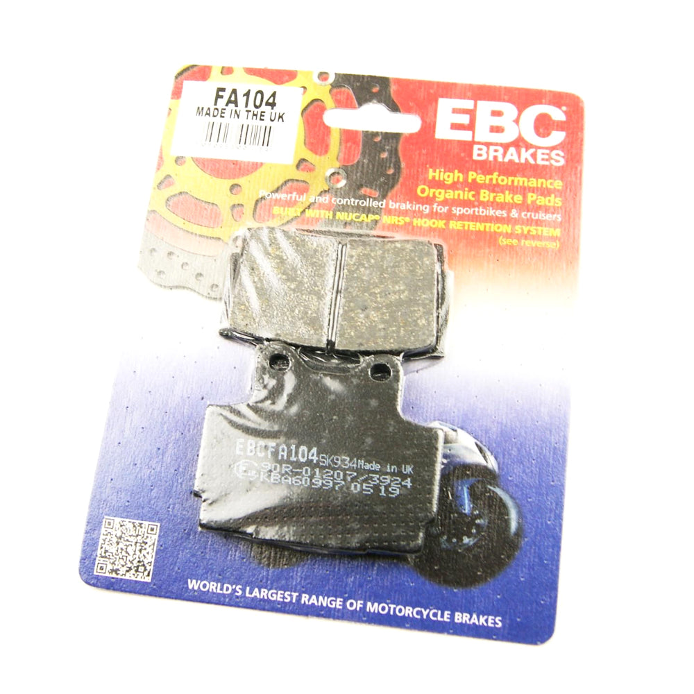 BRAKE PADS YAMAHA FZR TZR EBC FA104