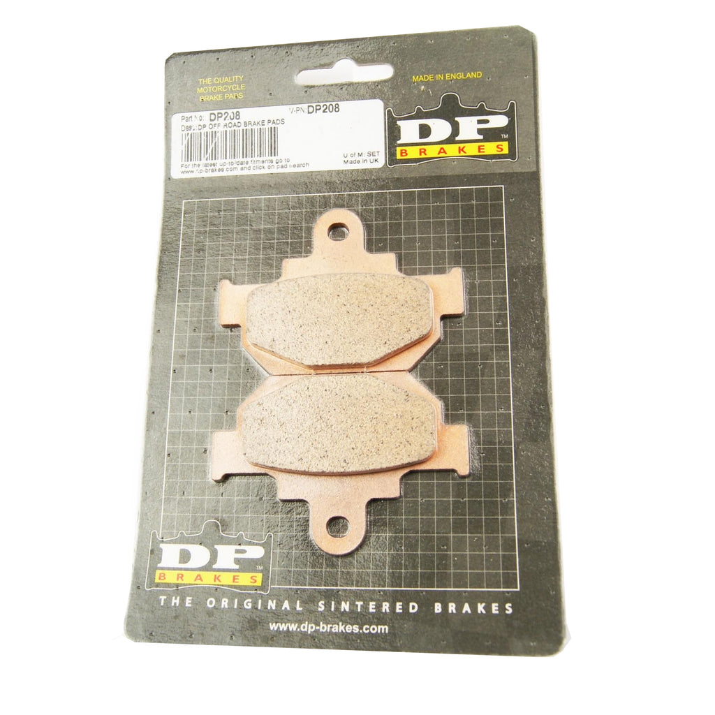 BRAKE PADS SINTERED DP BRAKES, BP208Premium 41-208.H.DP, 39-106