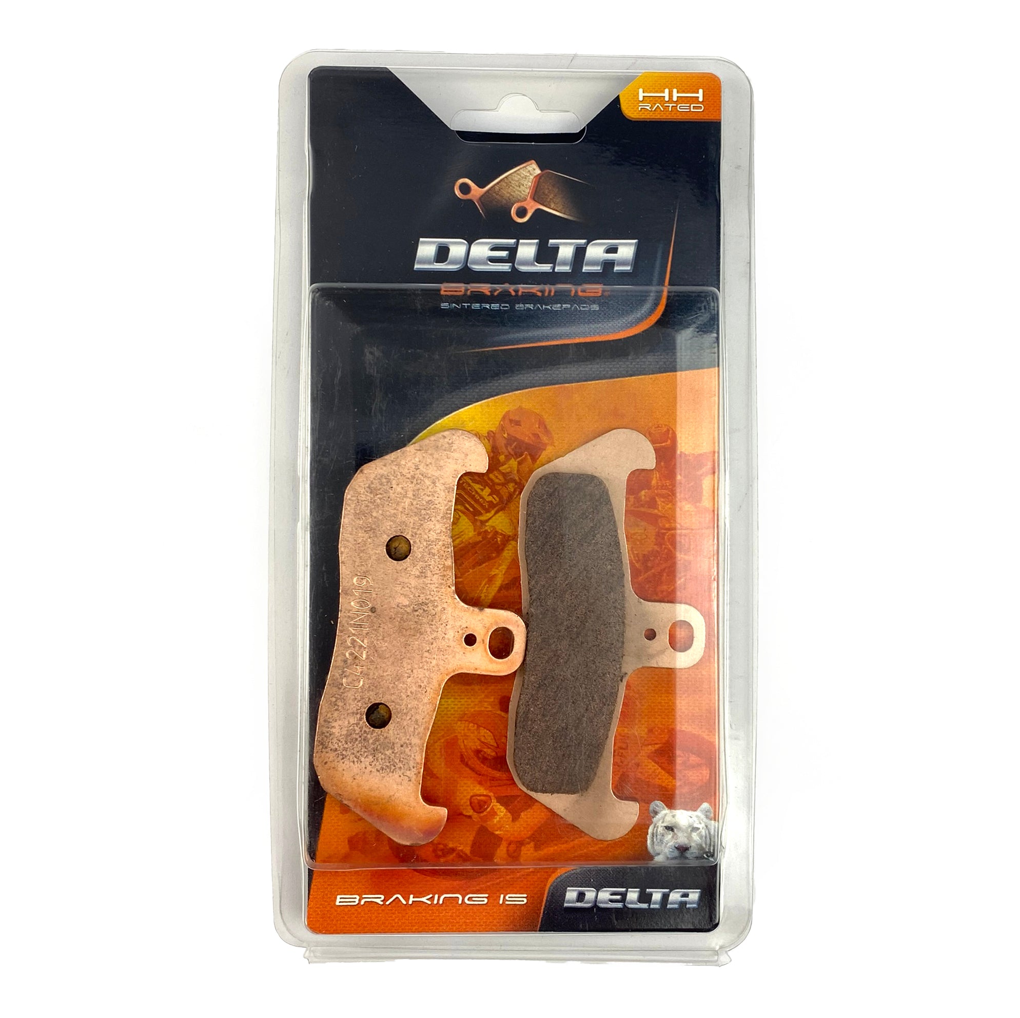BRAKE PADS SINTERED METAL HS, DELTA MX-N HIGH FRICTION, MADE BY DELTA DB2190.OR-N
