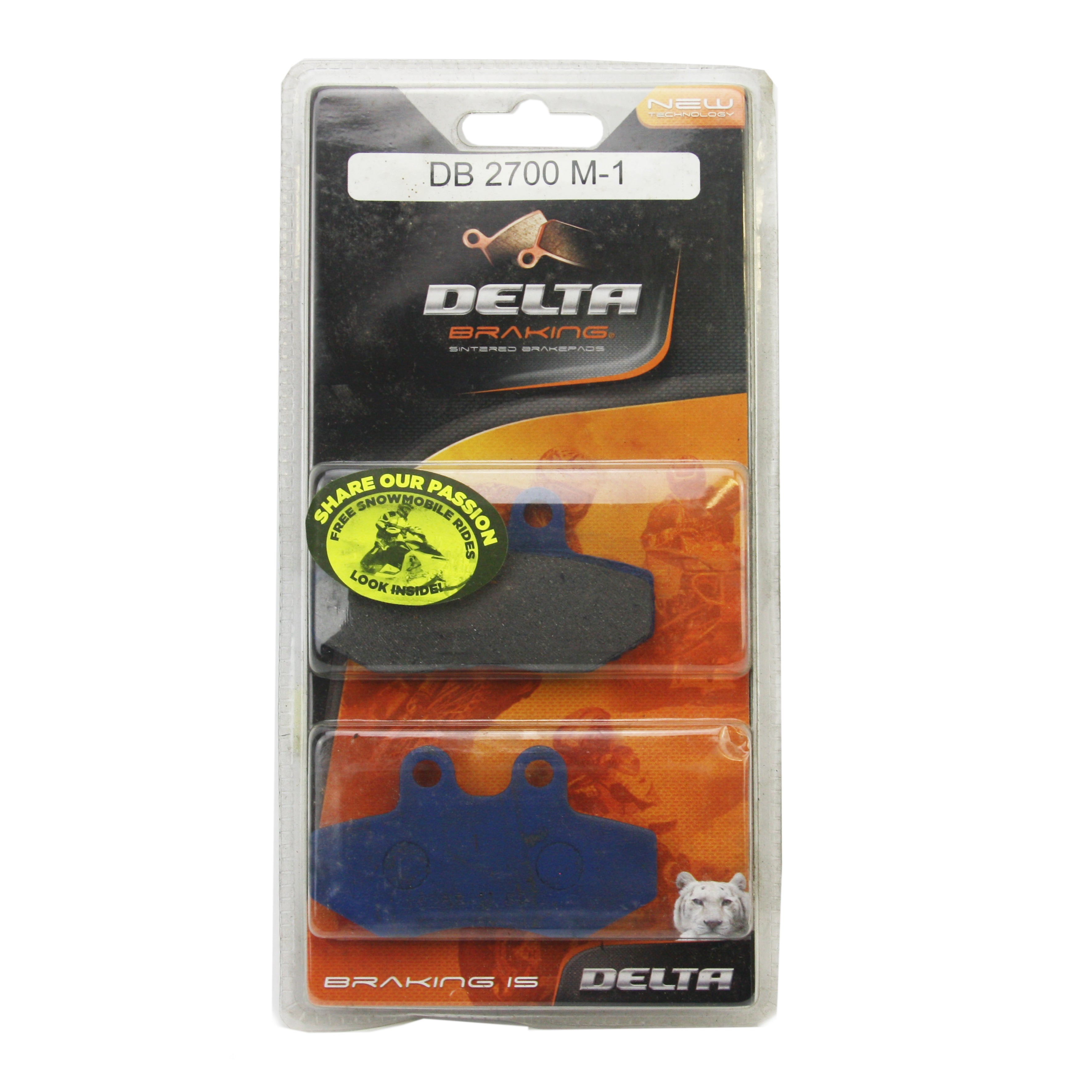 BRAKE PADS DELTA M1 ORGANIC PADS DB2700 FA167 VD9007