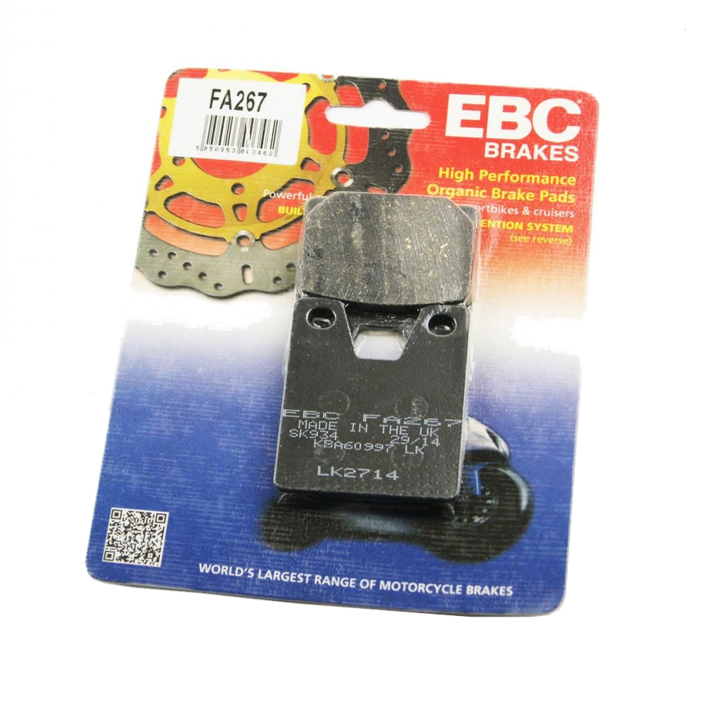 BRAKE PADS KEVLAR ORGANIC EBC FA267