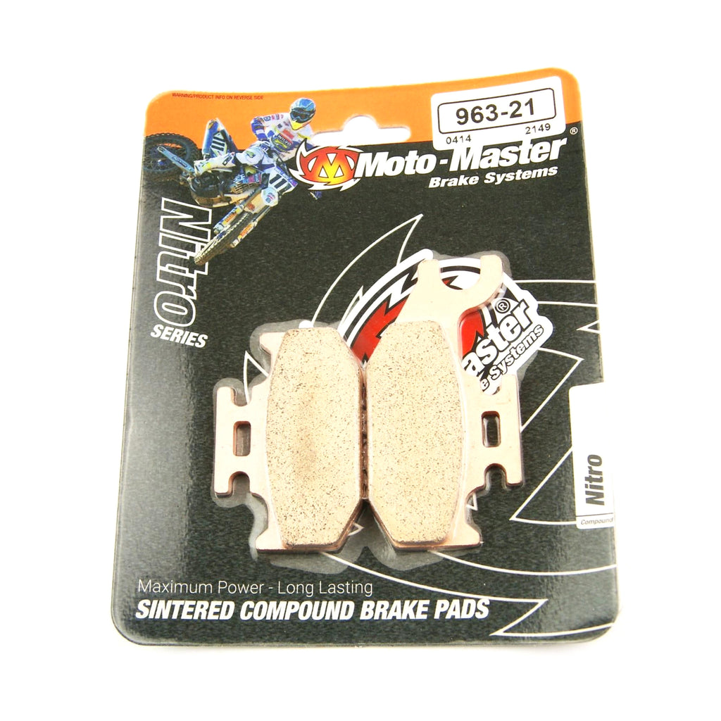 BRAKE PADS SINTERED NITRO, MOTO-MASTER 096321, 39-317