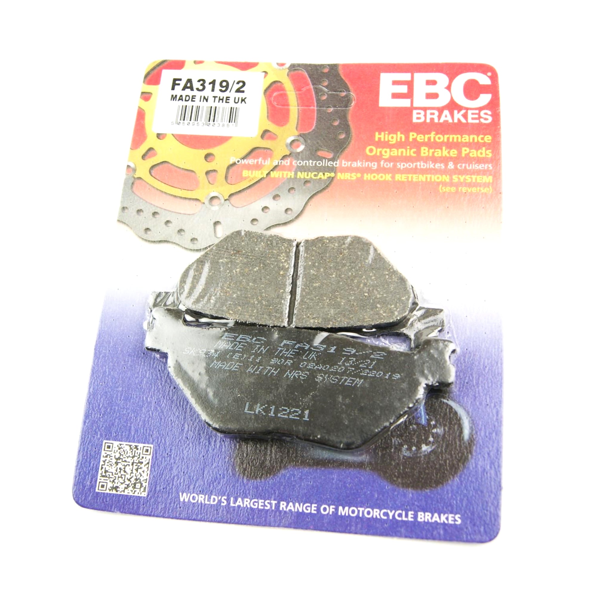 BRAKE PADS YAMAHA EBC FA319/2