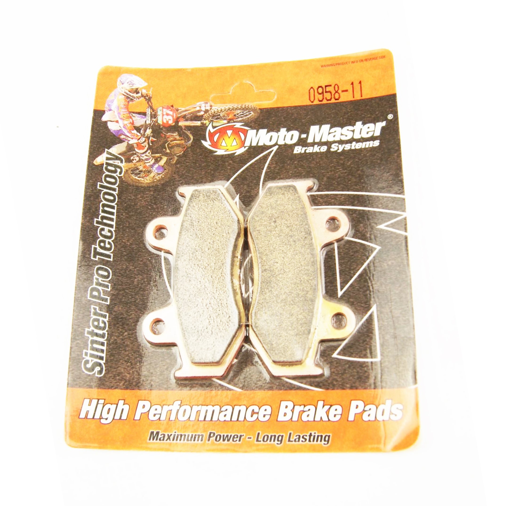 BRAKE PADS SEMI-METAL YAM/SUZ, MOTO-MASTER 095811