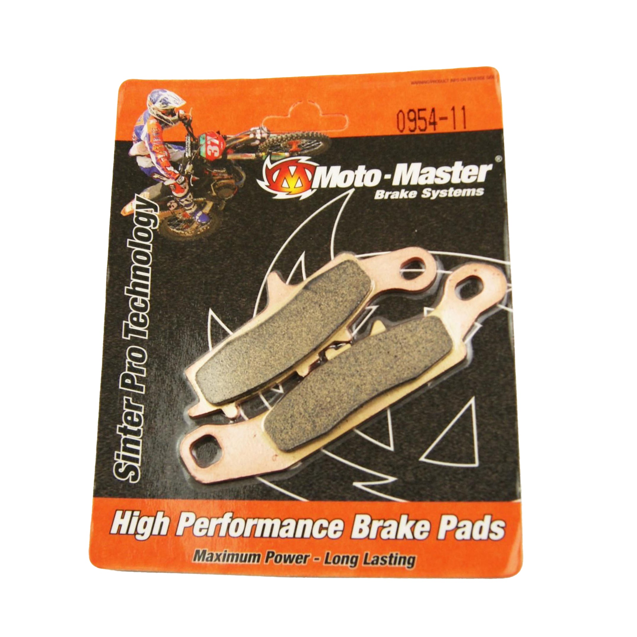 BRAKE PADS STD MOTO-MASTER, SEMI-METALLIC STD 095411