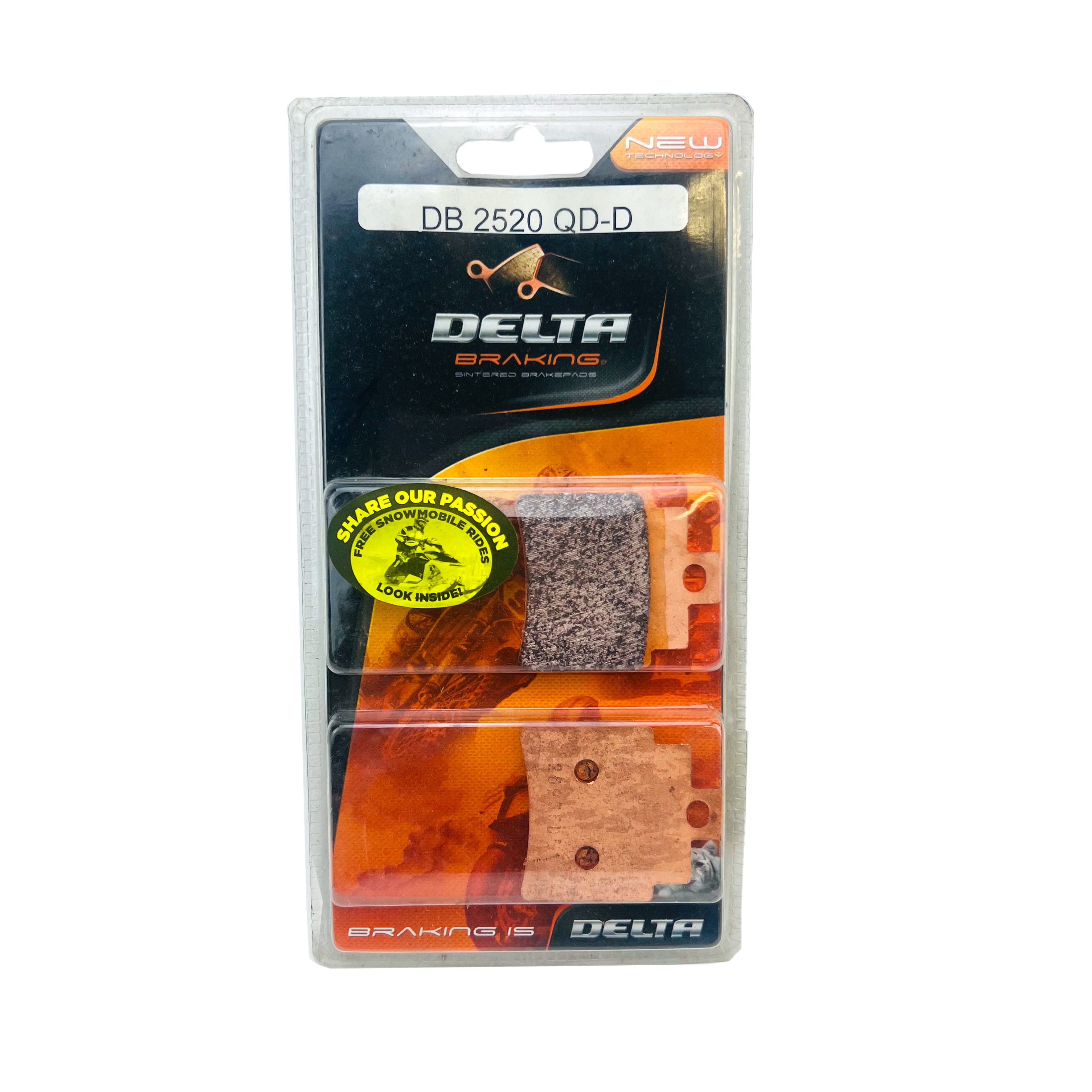 BRAKE PADS DELTA ORD(QDD) OFF ROAD PADS DB2520 (FA355 VD987)