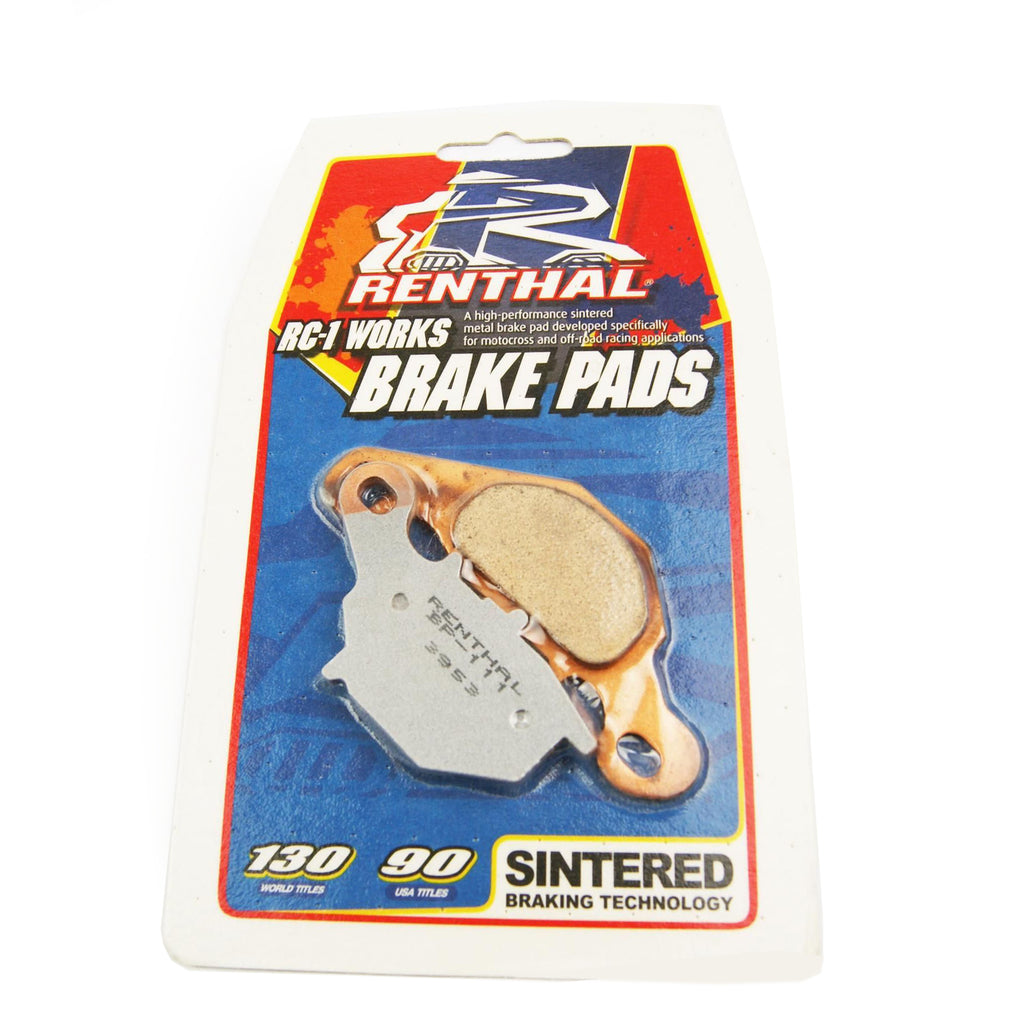 BRAKE PADS SINTERED RC-1, RENTHAL BP-111, BP111 WORKS, 39-401, 41-953.H.REN