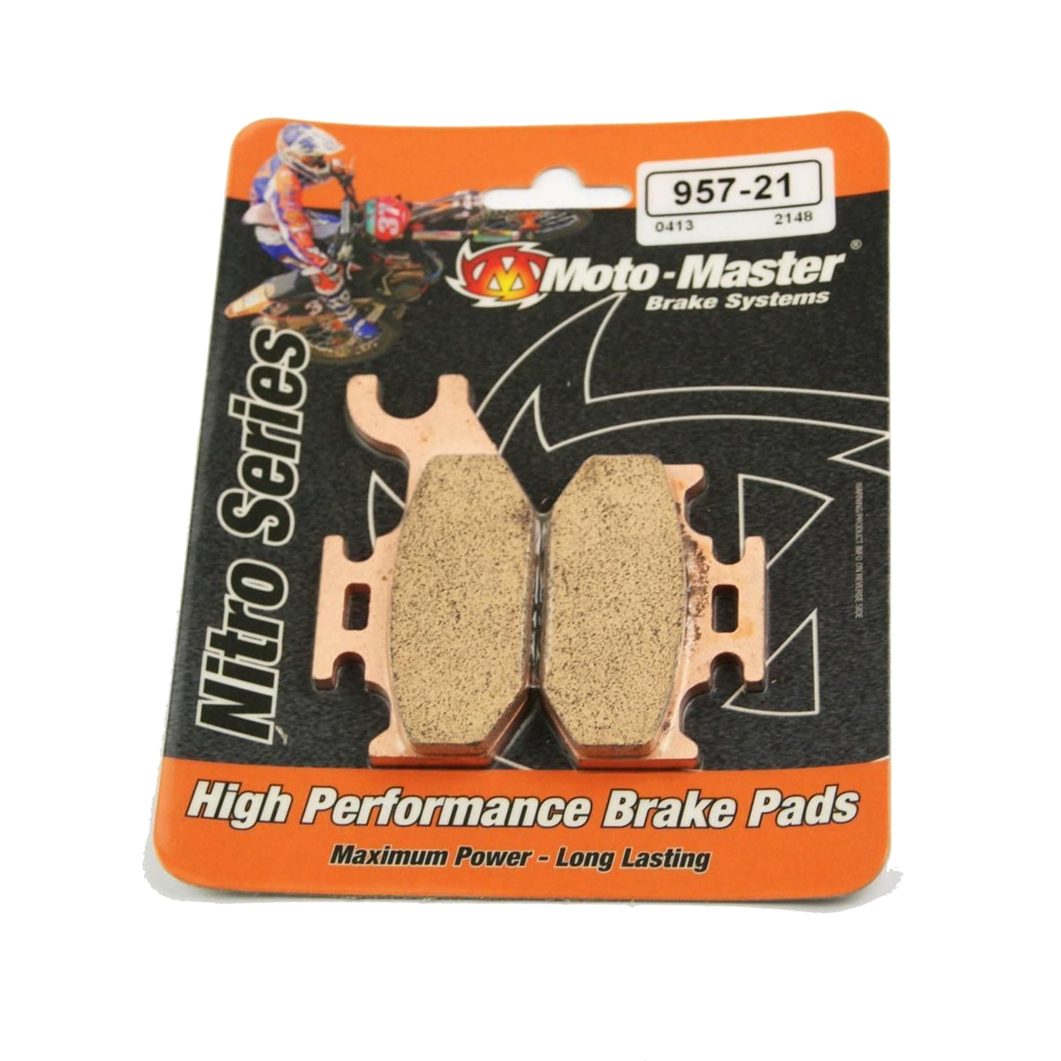BRAKE PADS SINTERED NITRO, MOTO-MASTER 095721, 39-413