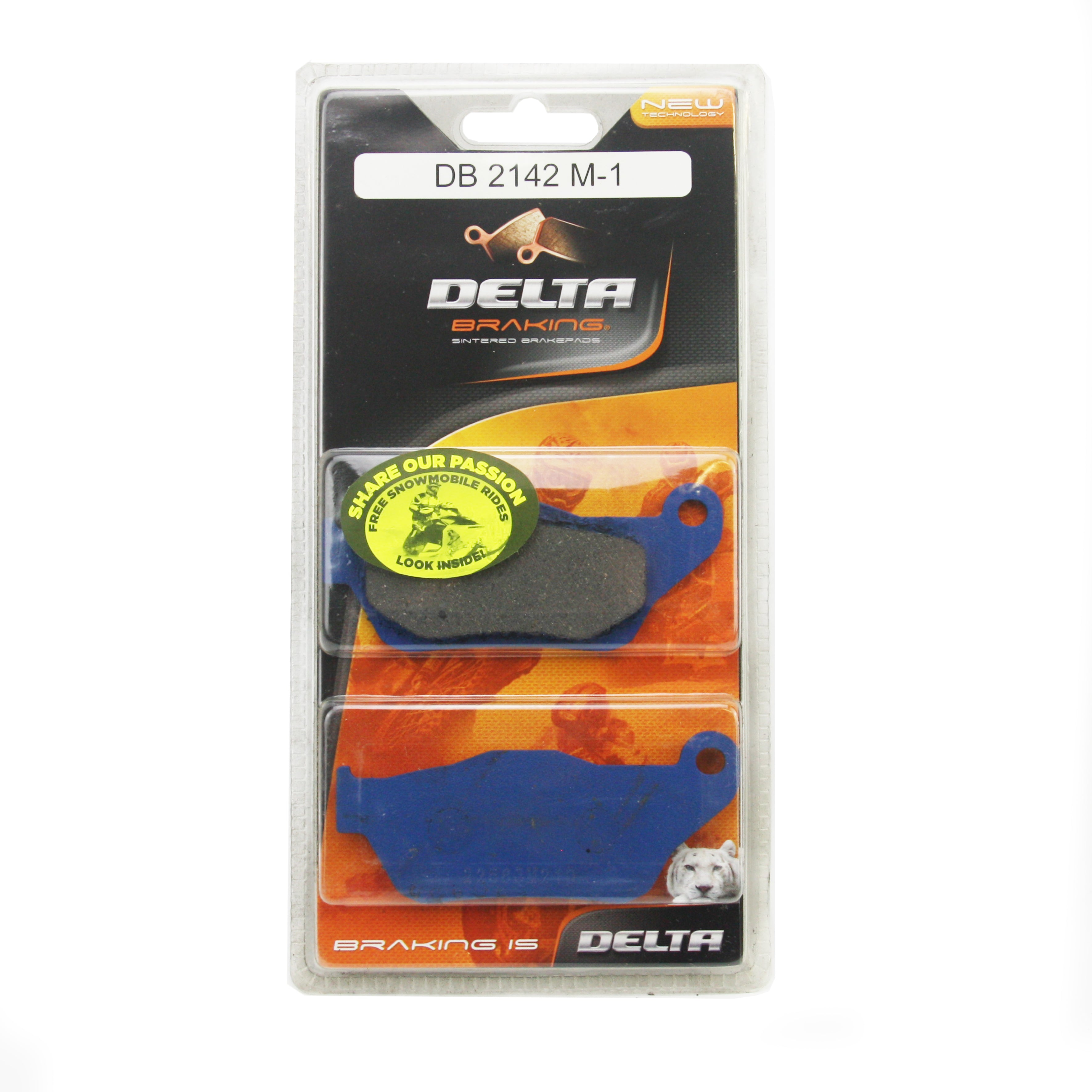 BRAKE PADS DELTA M1 ORGANIC PADS DB2142 (FA430)