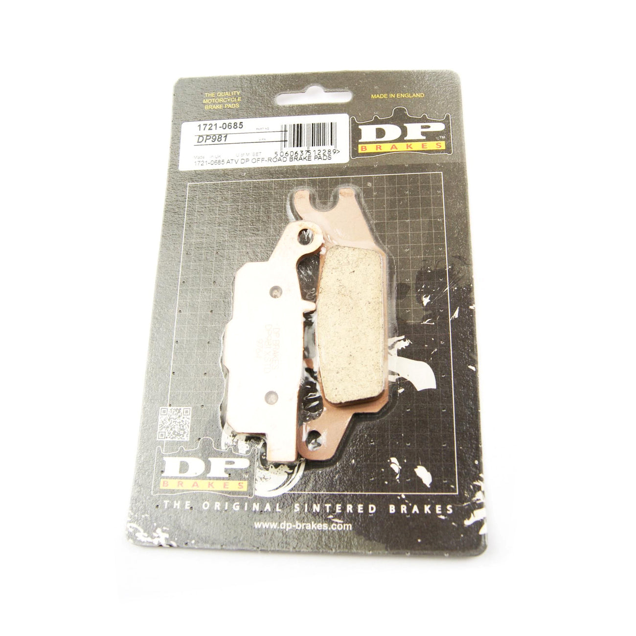 BRAKE PADS DP BRAKES HARD, DP981 Premium Sintered, 39-445