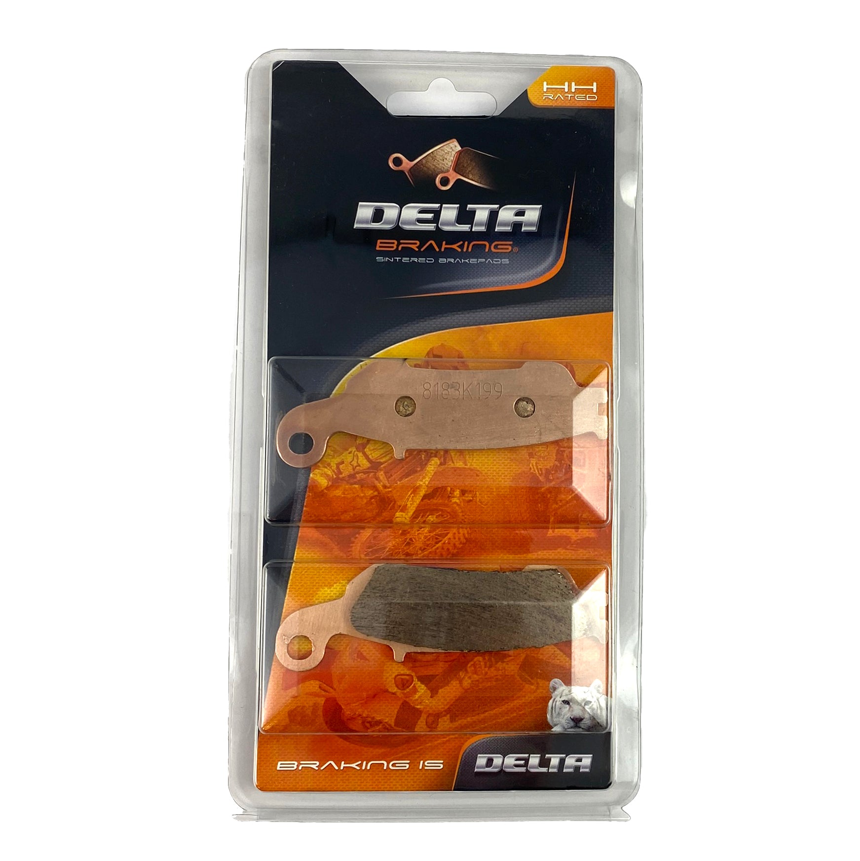 BRAKE PADS SINTERED METAL HS, DELTA BRAKING MX-N HIGH FRICTION, DELTA DB2850-N BP199T05B
