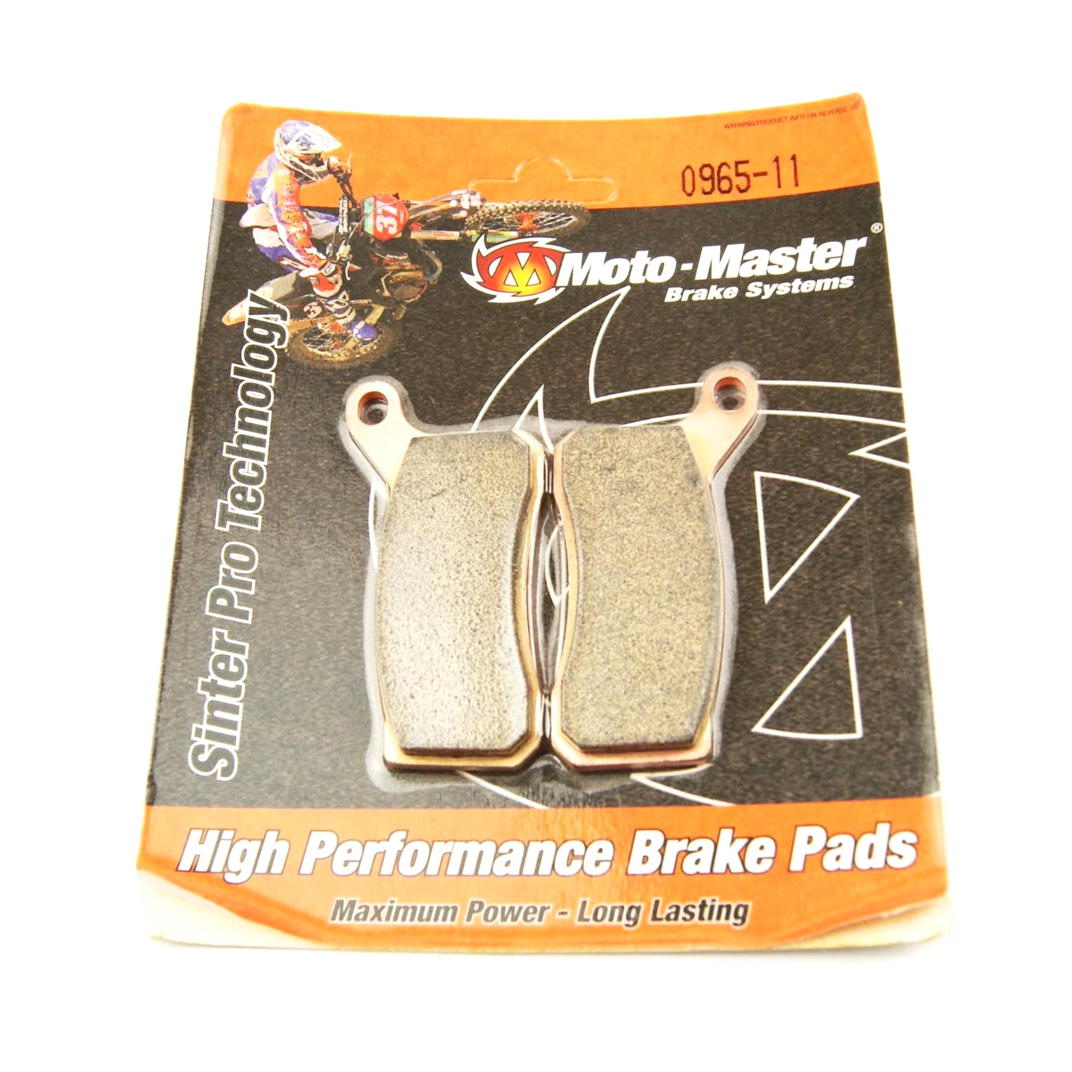 BRAKE PADS STD MOTO-MASTER, SEMI-METALLIC STD 096511