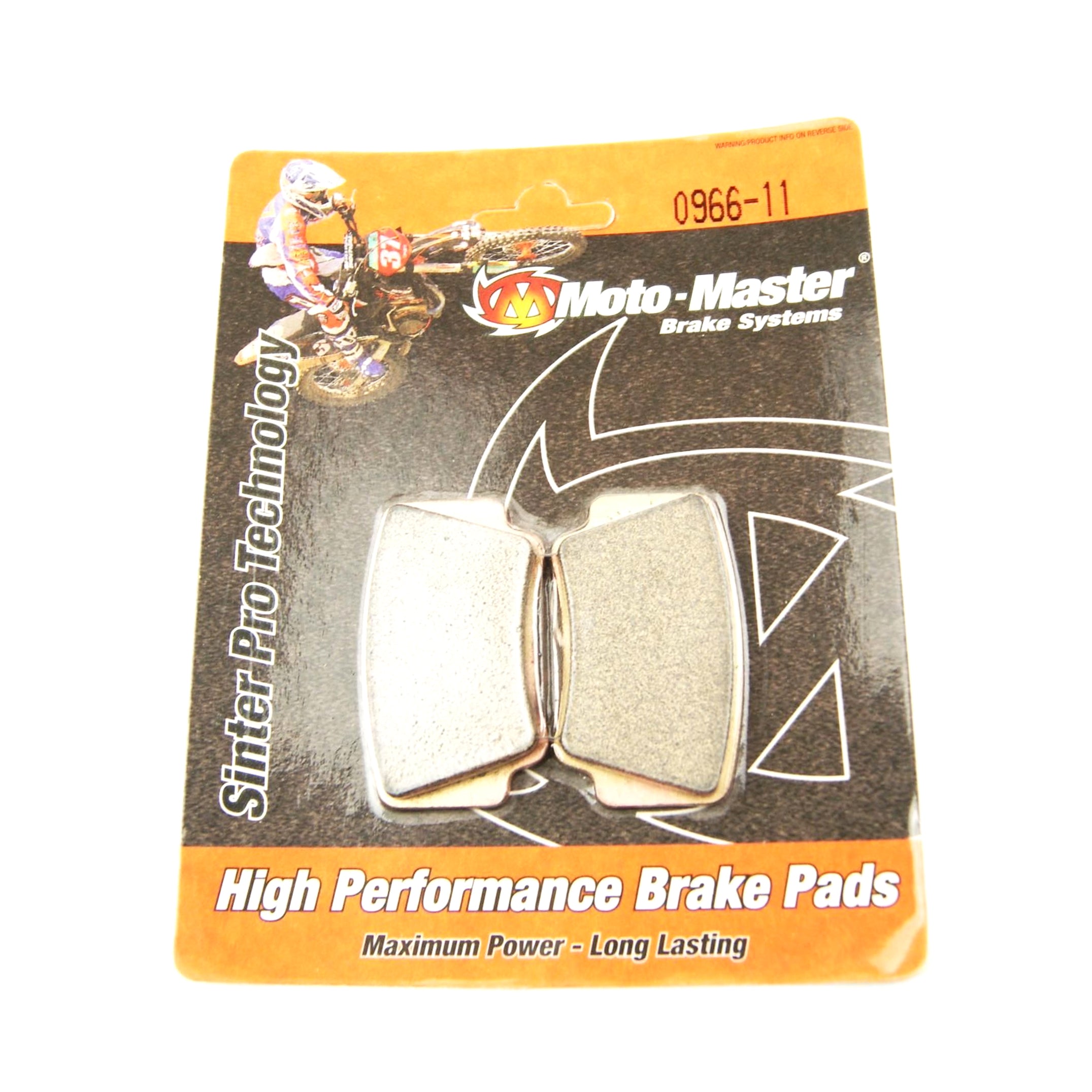 BRAKE PADS STD MOTO-MASTER, SEMI-METALLIC STD 096611