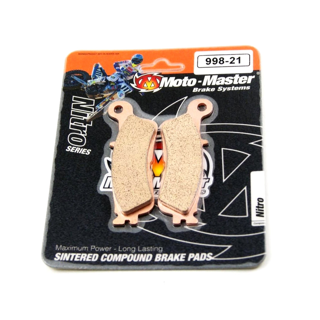 BRAKE PADS SINTERED NITRO, MOTO-MASTER 099821, FA755
