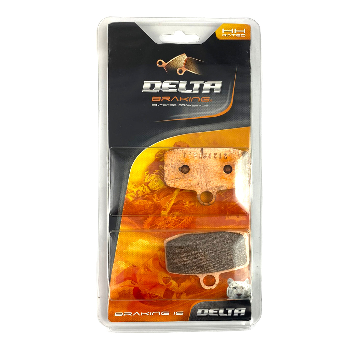 BRAKE PADS SINTERED METAL HS, MX-N HIGH FRICTION, 39-612.H.ORO BP271T05B, DB2206.OR-N