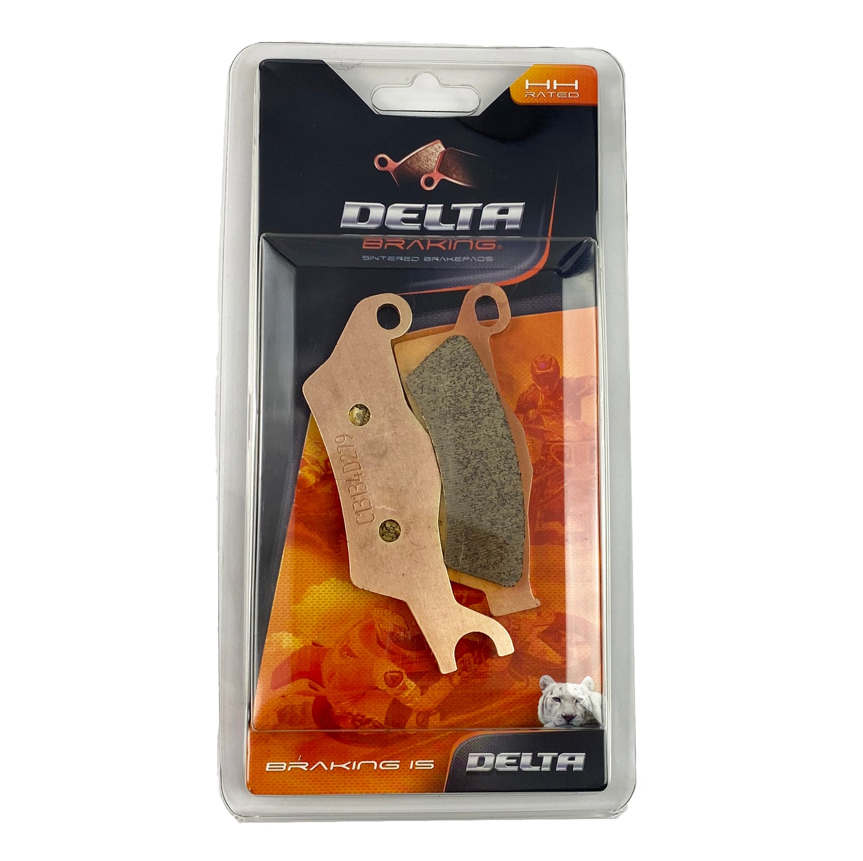 BRAKE PADS SINTERED METAL HD, DELTA BRAKING QD-D EXTREME RIGHT, AT-05266F, 39-617.BR DB2215