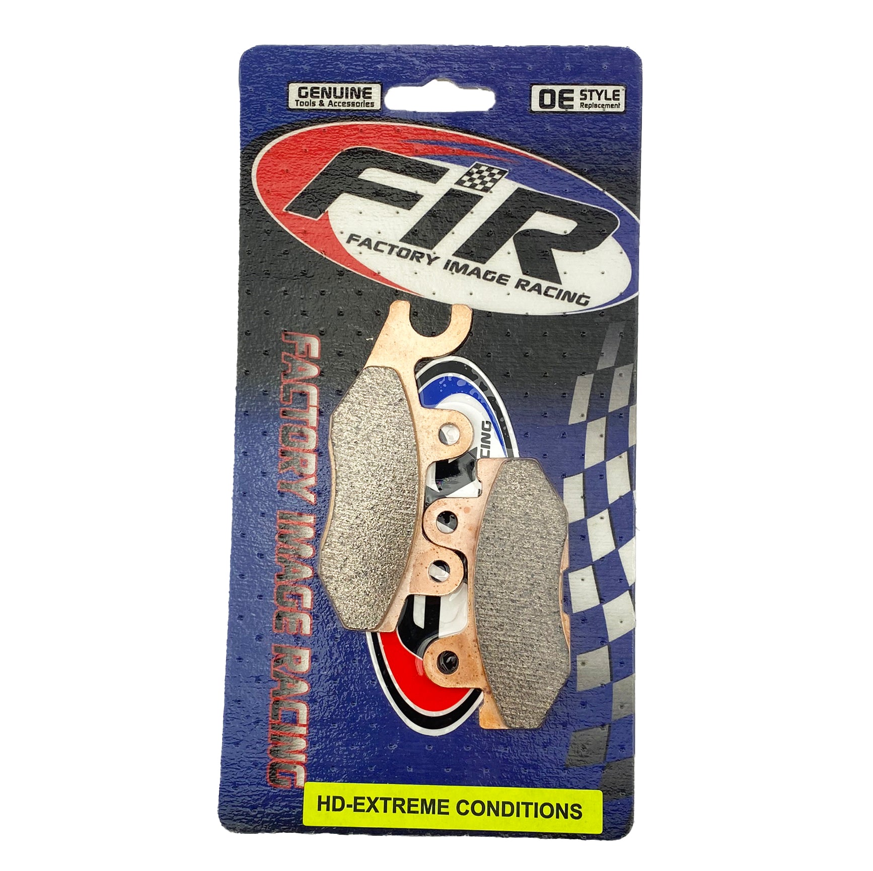 BRAKE PADS SINTERED METAL HD REAR RIGHT, MX-D EXTREME 1XD-25805-10-00 [FA675]
