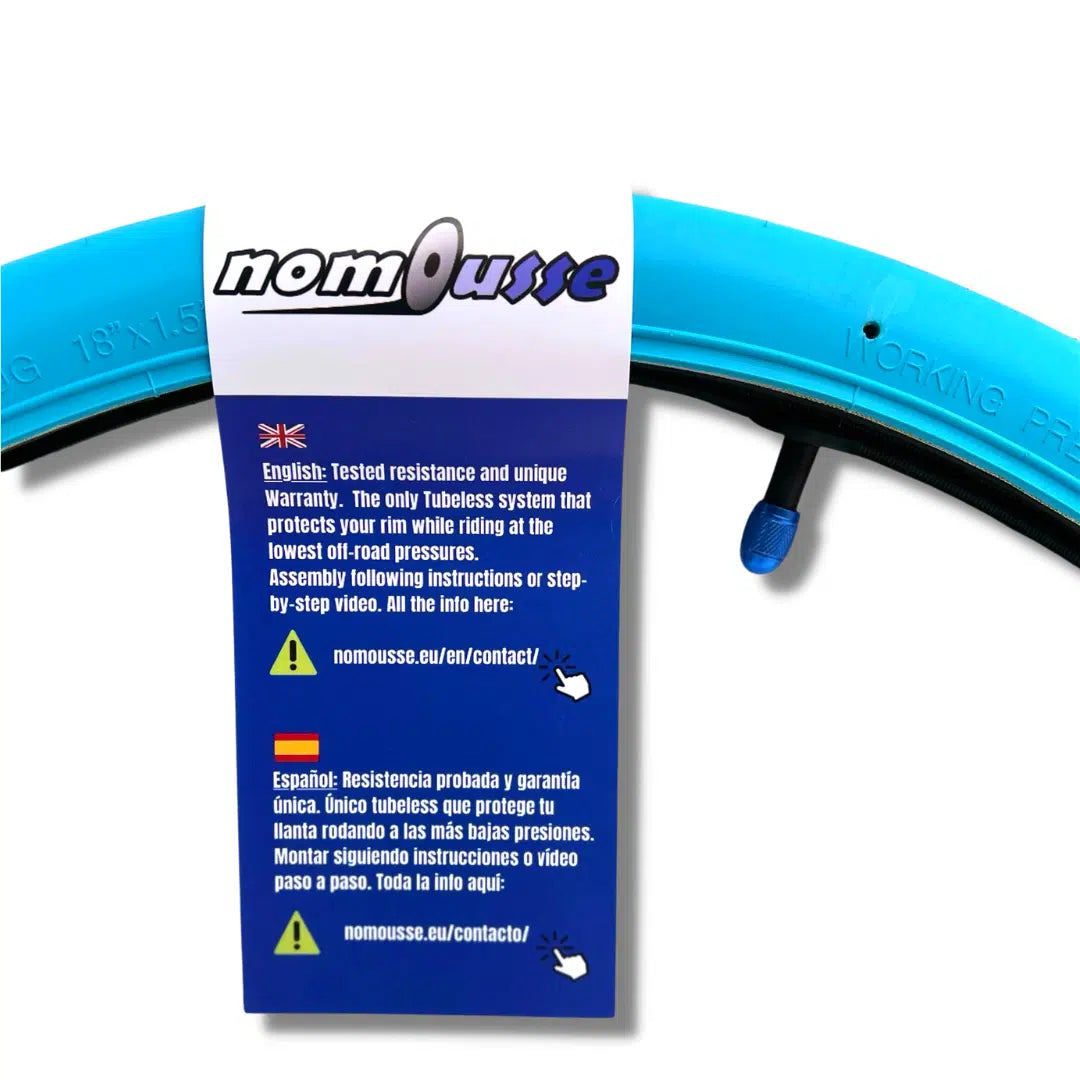 NoMousse pro Tubeless enduro kit 18x2.15 No Mousse