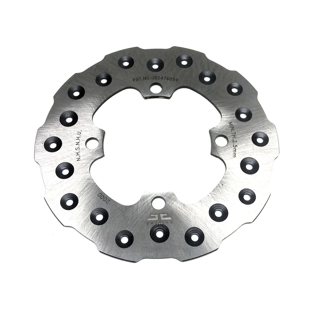 DISC BRAKE REAR KX65 00-18 JT, JTD2000SC01 KAWASAKI, SELF-CLEANING HOLES