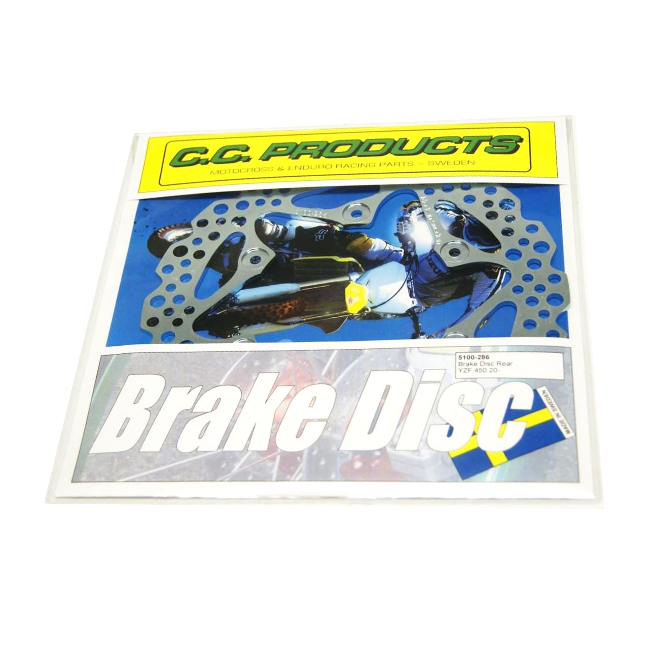 DISC BRAKE REAR SHERCO 04-12, CROSS-CENTER 5100-145, SOLID
