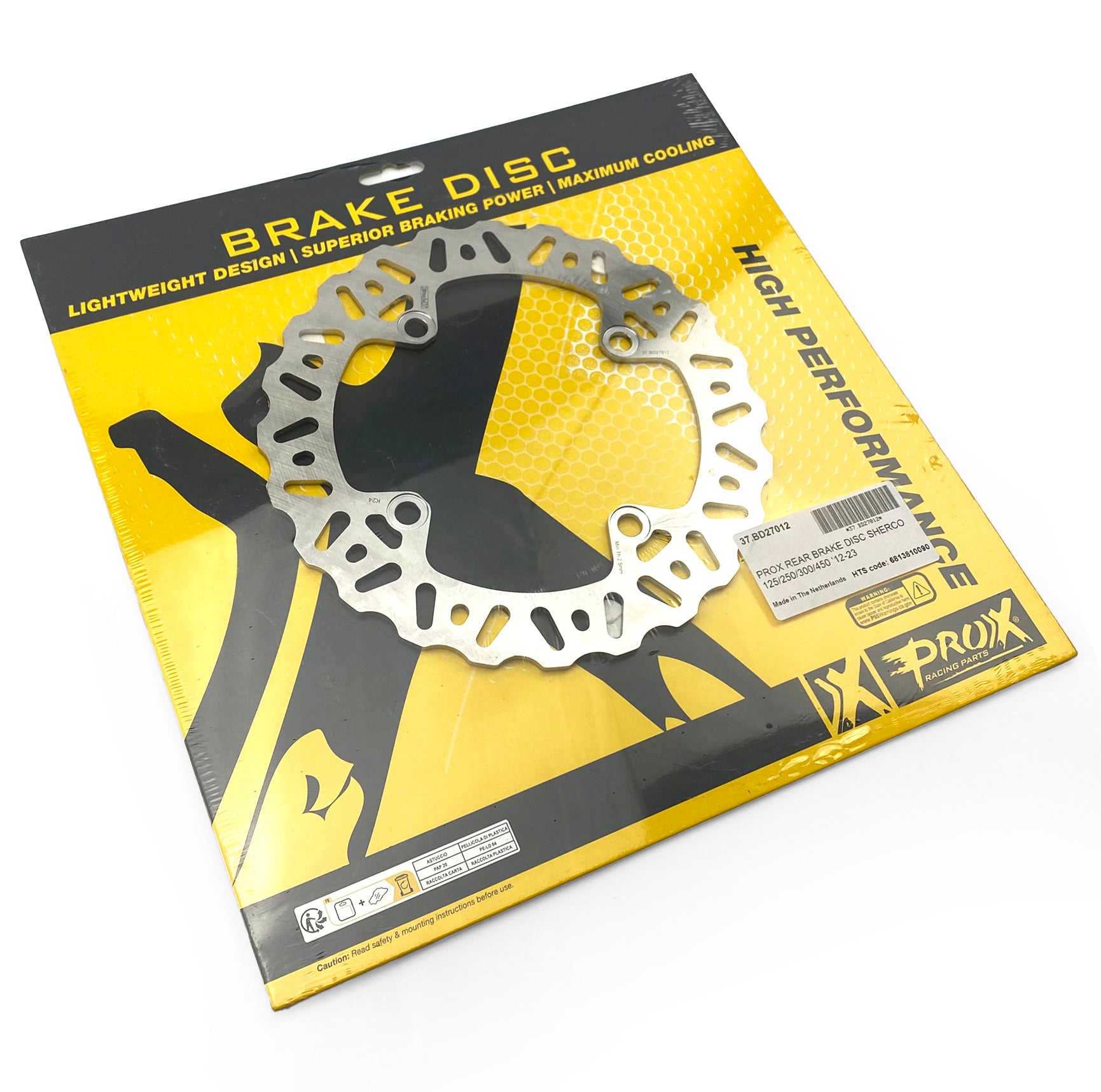 DISC BRAKE REAR SHERCO 250-500, PROX 37.BD27012
