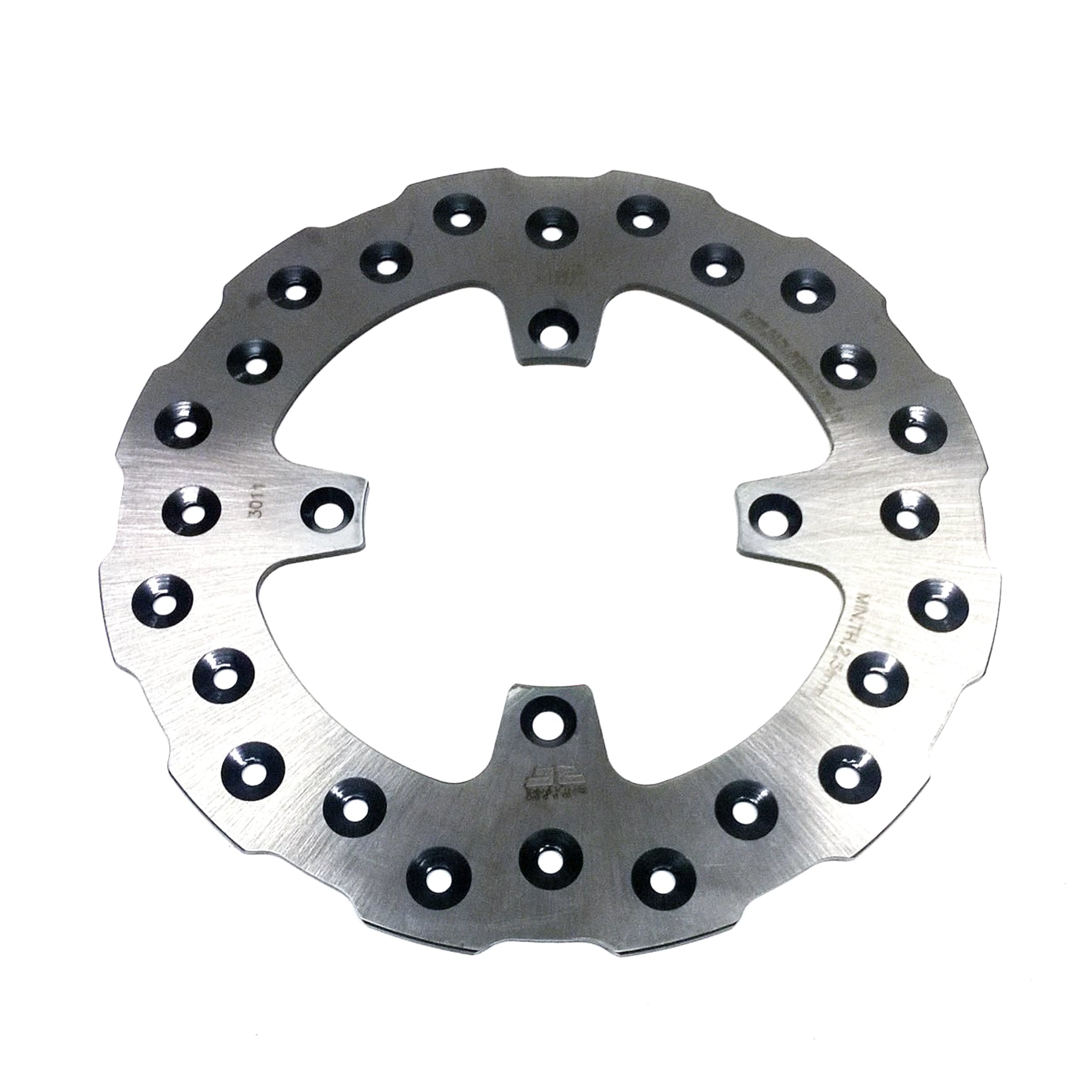DISC BRAKE REAR RM85 05-16 JT, JTD3011SC01 KAWASAKI, SELF-CLEANING HOLES