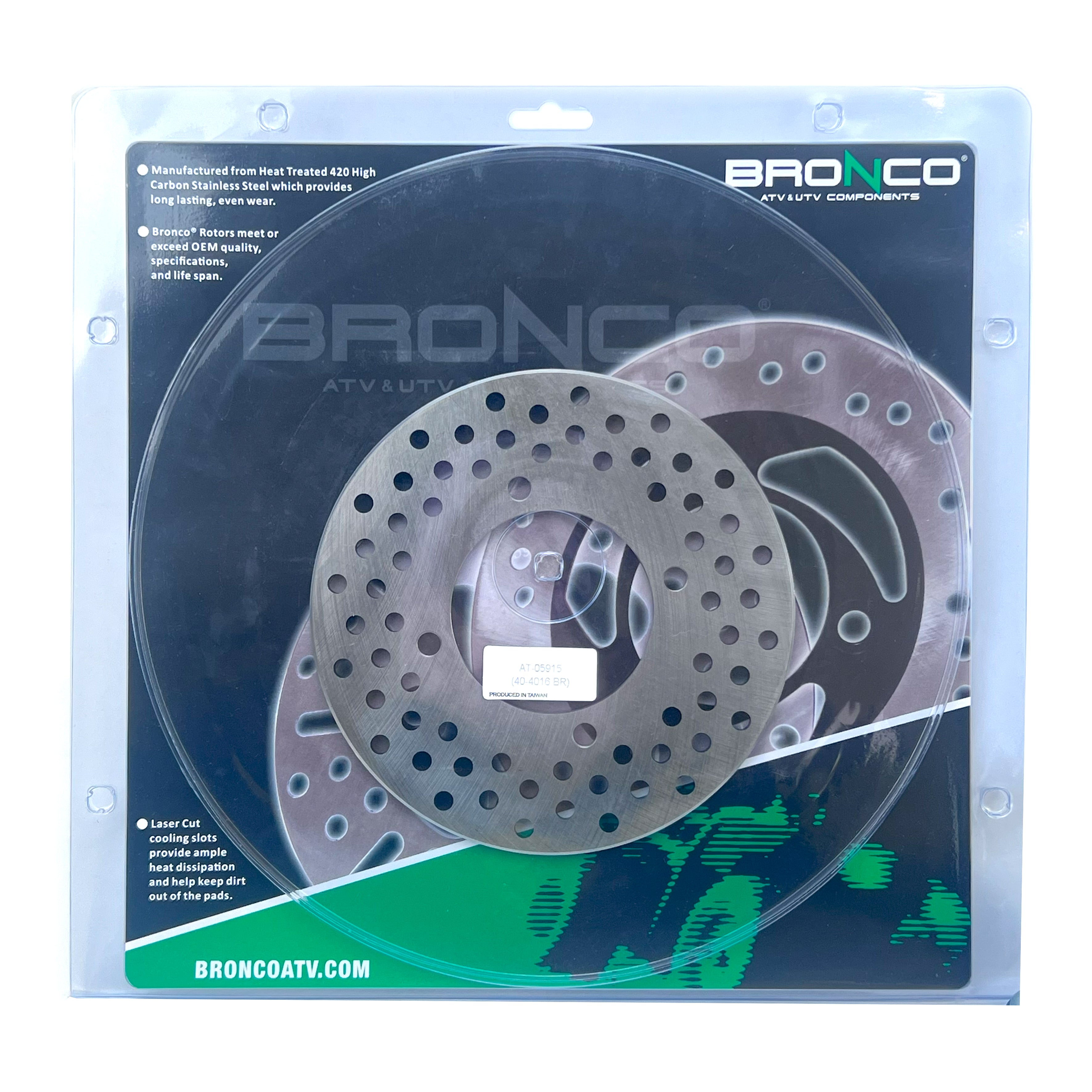FRONT BRAKE DISC 05-13 HONDA TRX500 680 FOREMAN RINCON BRONCO AT-05748 SS420 45251-HP0-A01