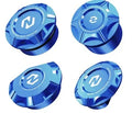 Frame Hole Plugs Blue Yamaha YZ250 2016-2023