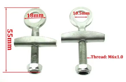 CHAIN ADJUSTER TENSIONER 10mm HOLE UNIVERSAL CHINESE 2 STROKE 47CC 49CC MINI MOTO DIRT POCKET BIKE