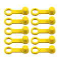 TRADE PACK 10 RUBBER CAPS YELLOW, TRADE £0.40 EA. BLEED NIPPLE COVER CAP