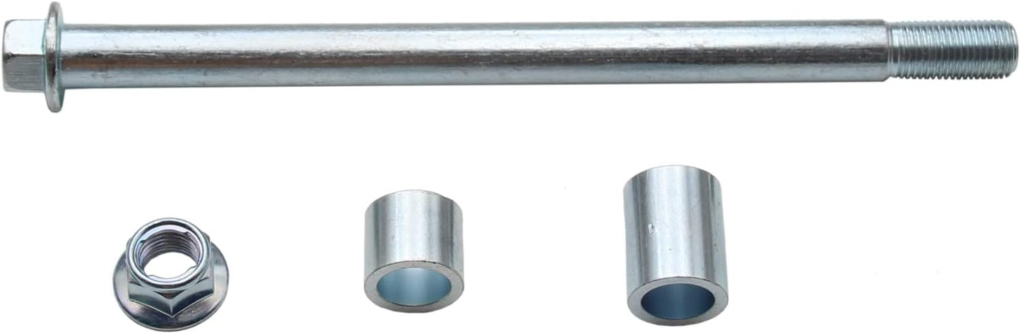 15mm PITBIKE FRONT WHEEL SPINDLE 220mm WITH 27mm & 19mm SPACERS